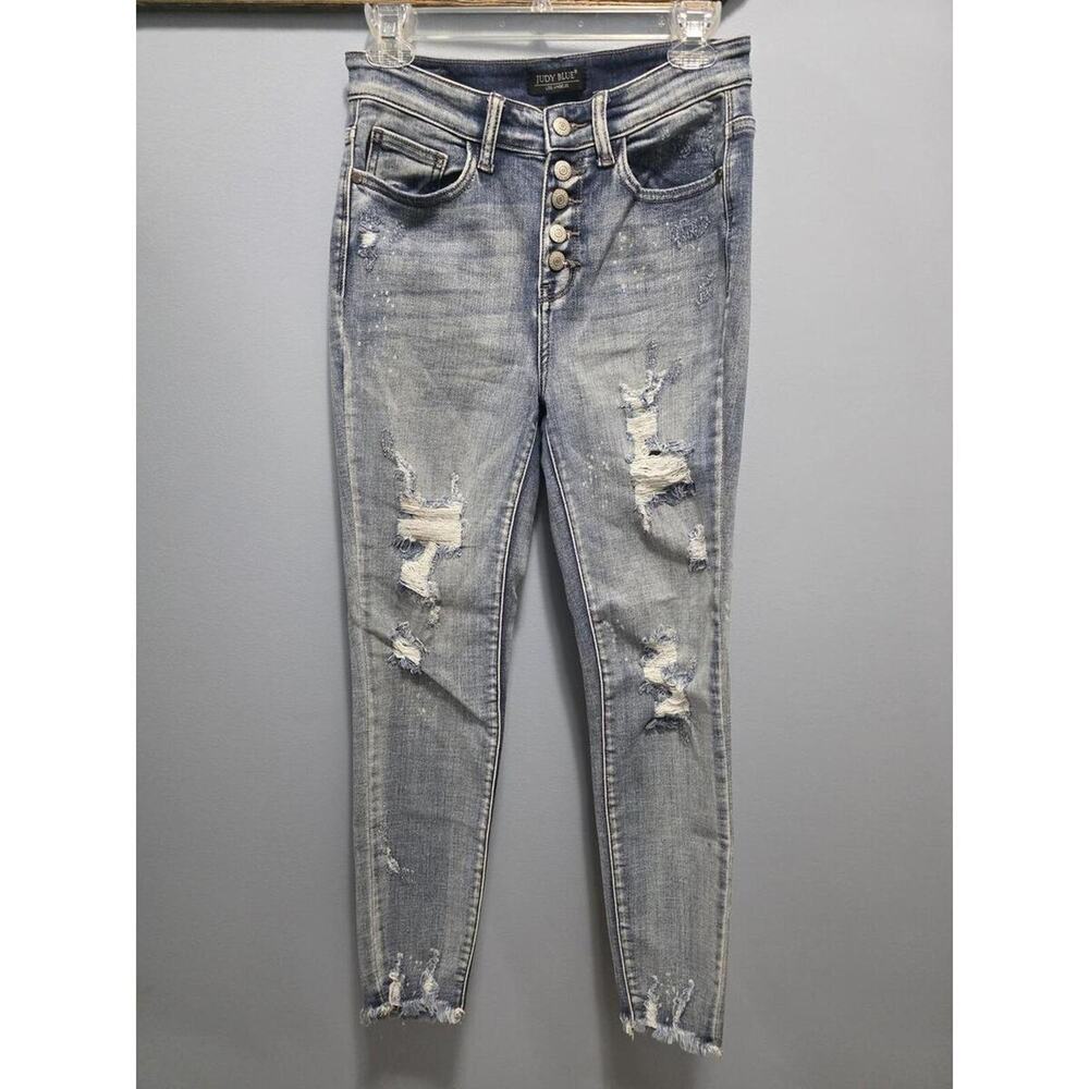 Judy Blue Women’s Distressed Skinny Size 3